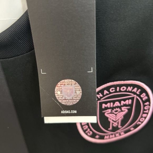 Adidas Inter Miami FC 25/26 Soccer Jersey Messi Mens Size M Black JI6821 NWT - Picture 8 of 14